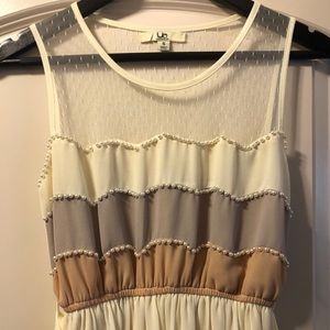 Neutral Colored Cocktail Dress